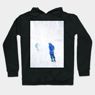 Skiers Mount Perisher. For ski lovers. Hoodie